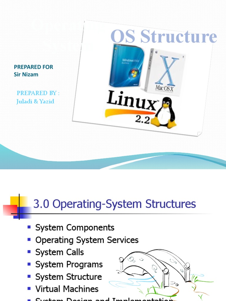 Operating System Structure | PDF | Operating System | Input/Output