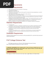 PUP Grading System Overview | PDF | Government | Learning