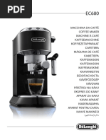 PT Delonghi Maquina Cafe Expresso EC680 Manual Instrucoes