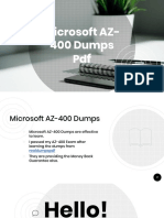Official Microsoft AZ-400 Dumps PDF - 2019 Latest Version