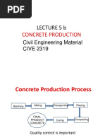 Lec 5b 4 Concrete Production