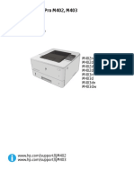 Laserjet Pro M402, M403: Guía Del Usuario