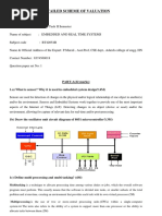 Erts Scheme of Valuation