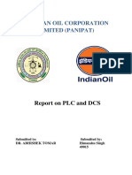 Indian Oil Corporation Report on PLC and DCS Systems