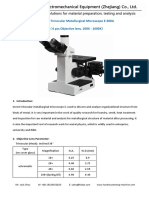 Inverted Trinocular Metallography Microscope E-200A