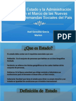 El Papel Del Estado y La Administración Publica en C.R