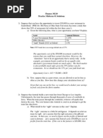 Practice Midterm 1 Solutions