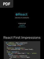 ReactJs Presentation