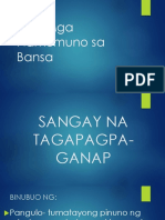 Ang Mga Namumuno Sa Bansa