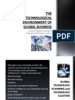 The Technological Dimension of Global Business