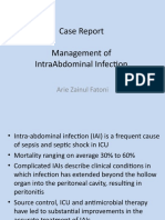 Kasus Intraabdominal Infection