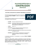 Guía ampliación sección transversal columnas concreto