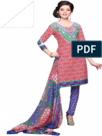 Vibrant Fashion Crepe Floral Print Salwar Suit Dupatta Material