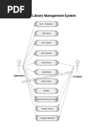 Assignment of UML Diagram of Library Management System