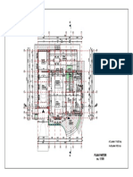 Plan Parter Sc. 1:100: Terasa Depozit