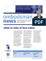 Ombudsman: What To Take at Face Value