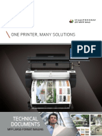 Technical Documents: One Printer, Many Solutions