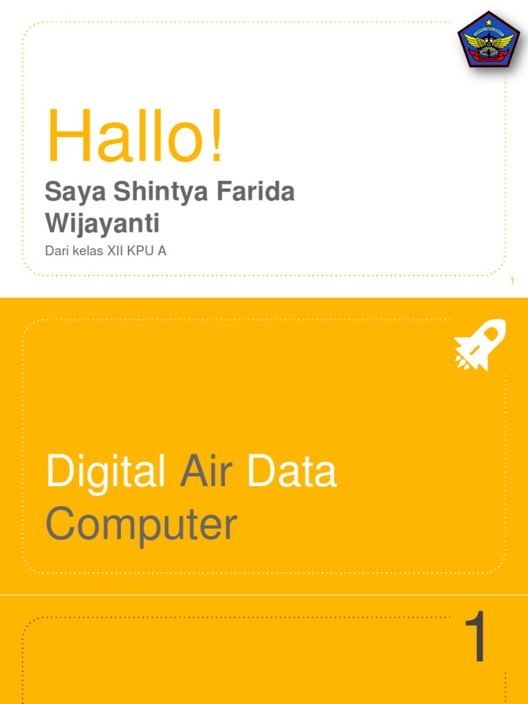 Digital Air Data Computer dalam Avionik | PDF