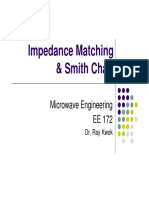 Impedance Matching & Smith Chart Techniques