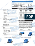 Model Number Chart: Technical Service Manual: Installation, Operation & Maintenance