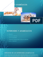 Esteroides y Anabólicos