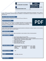 Maestría en Educación Superior Mención Elaboración y Evaluación de Proyectos Educativos 1