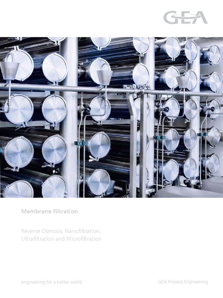 Membrane Filtration Ultrafiltration Nanofiltration Microfiltration ...