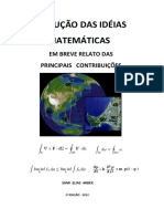 Evolução das ideias matemáticas