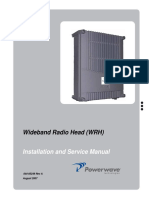 Wideband Radio Head (WRH) : Installation and Service Manual