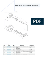 FRONT IDLER (#10001-10159) PC1100-6 S/N 10001-UP Komatsu