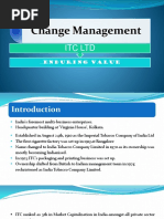 Change Management: Itc LTD