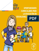 Oportunidades Curriculares Educación Sexualidad Afectividad y Género