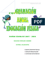 Programación Didáctica LOMCE Educación Física ANDALUCÍA