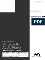 Manual Sony Walkman Network Nw-E507 PDF