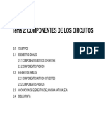 Tema 2 Componentes de Los Circuitos