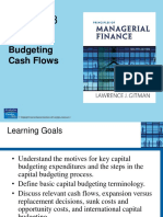 Capital Budgeting Cash Flows