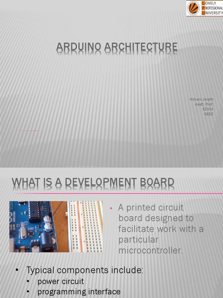 Arduino Architecture Explanation – VYWSOB