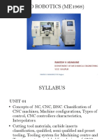 CNC and Robotics (Me1968) : Rakesh V Adakane