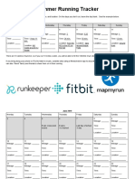 Summer Running Tracker