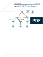 7.2.1.6 Packet Tracer Configuring Numbered Standard IPv4 ACLs Instructions