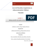  Regulación de Servicios Médicos