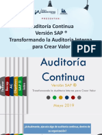 Auditoria Continua VSAP - Encuestas 2019 May