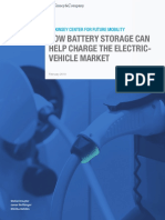 How Battery Storage Can Help Charge the Electric Vehicle Market