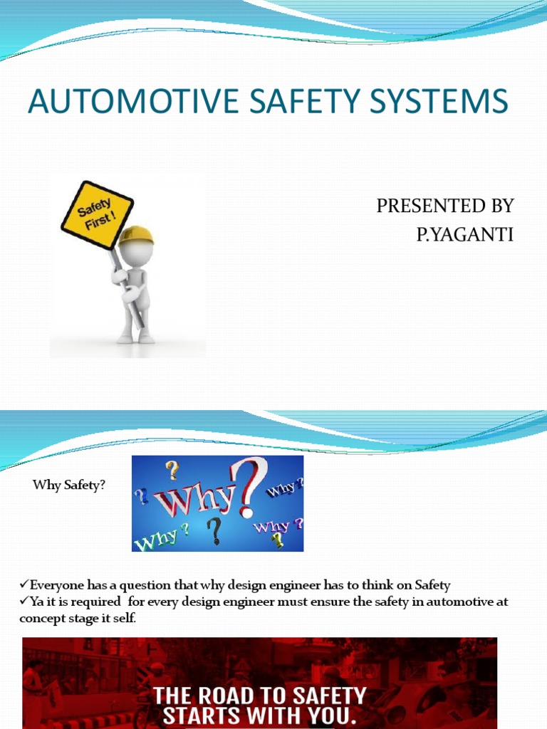Overview of Automotive Safety Systems | PDF | Seat Belt | Airbag