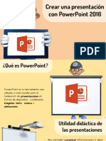 Crear Una Presentación Con PowerPoint 2016