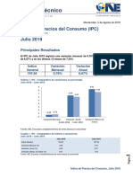 IPC Julio 2019