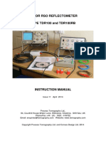 Rotor Rso Reflectometer TYPE TDR100 and TDR100RB