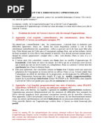 Le Statut de l Erreur Dans l Apprentissage