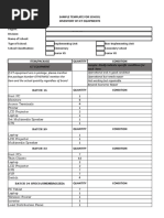 Sample Template For School Inventory of Ict Equipments