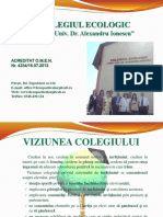 Prezentare Colegiul Ecologic